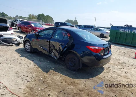2019 Toyota Corolla Le from USA, damaged, VIN 2T1BURHE7KC128018